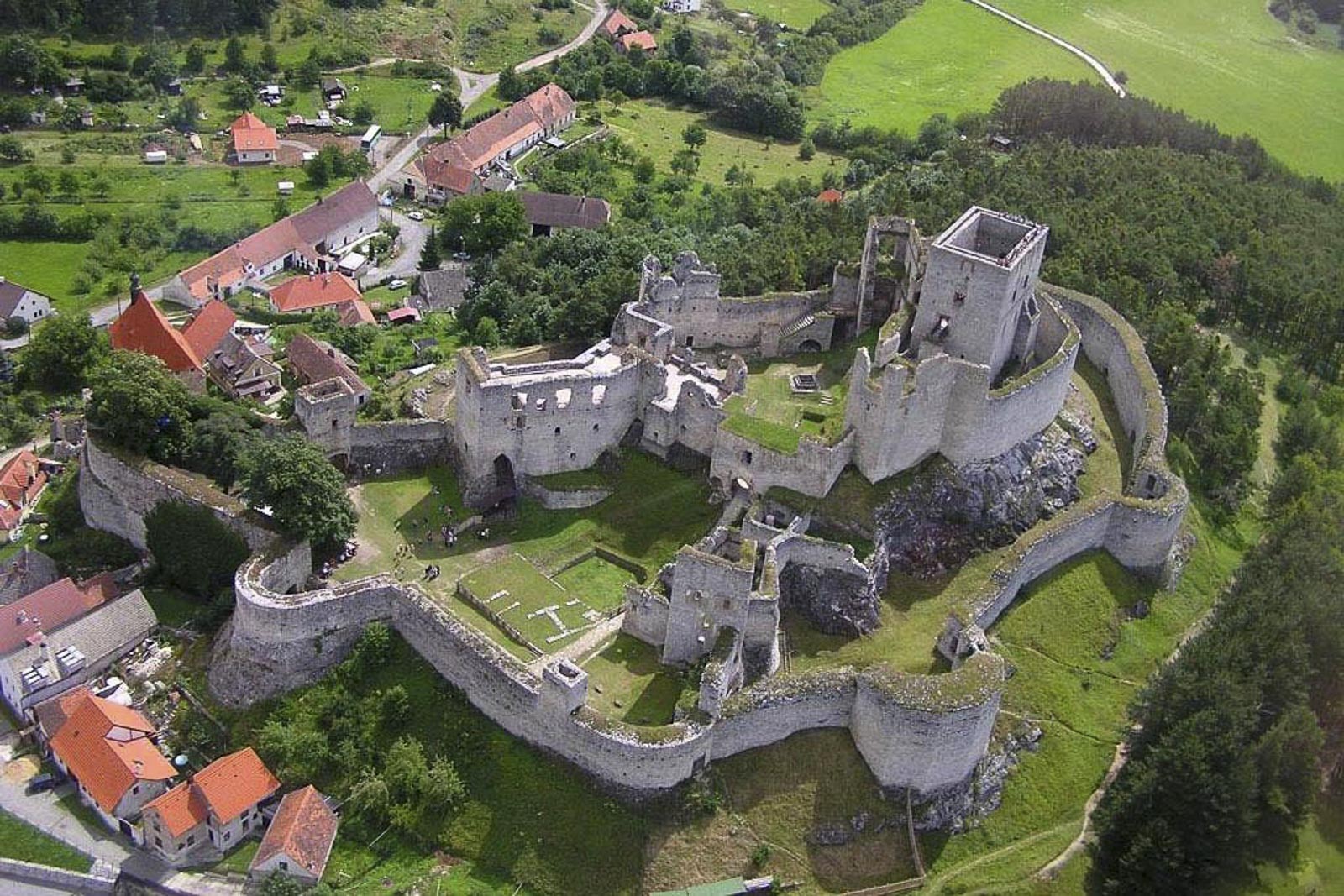 Castle Ruin Rabí - South Bohemia